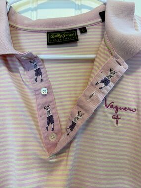 Bobby Jones Collection Men’s Golf Polo Shirt | Pink | Men’s L